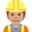 construction worker, medium skin tone